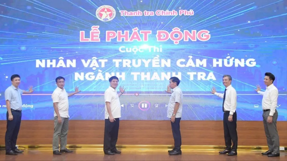 Phát động Cuộc thi "Nhân vật truyền cảm hứng ngành thanh tra" 