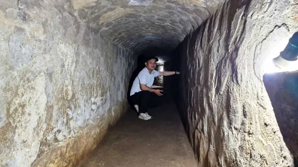 Độc đáo “pháo đài” trong cát hơn 32km 
