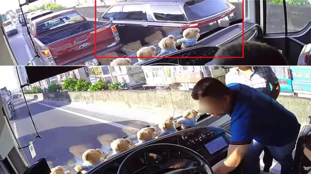 Công an thông tin vụ đối tượng lên xe khách rút chìa khóa rồi bỏ đi