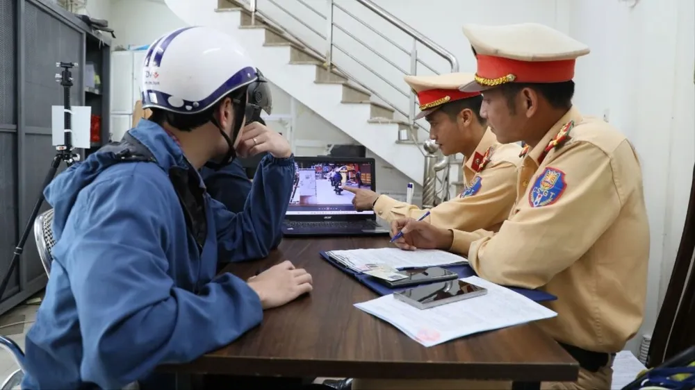 Từ 2026, xử lý vi phạm giao thông phải có dữ liệu hình ảnh
