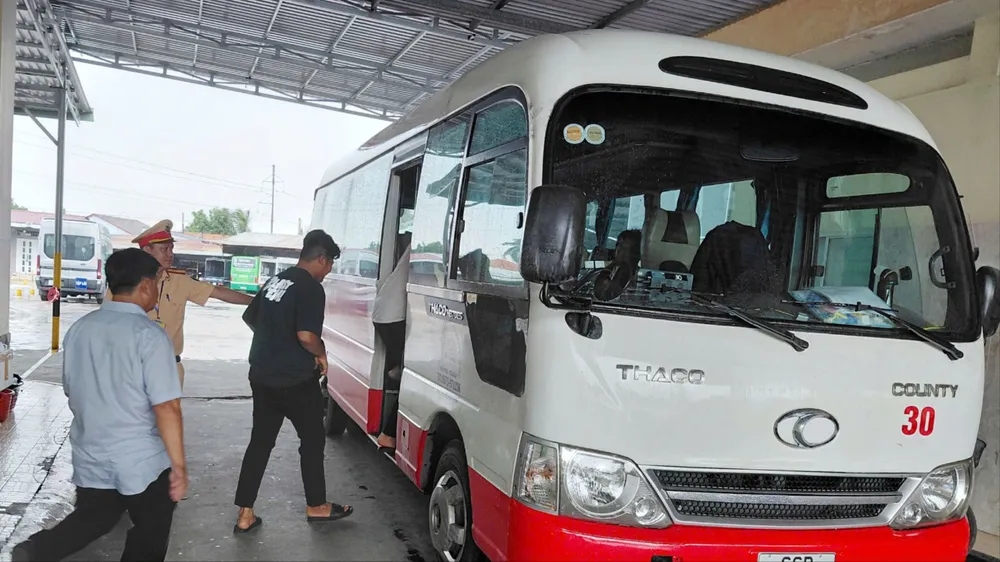 Đồng Tháp: Sát hạch xong, có “giấy phép lái xe điện tử” chỉ sau 2 giờ