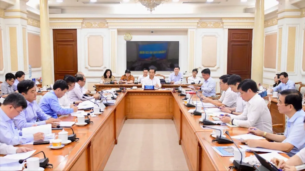 Quang cảnh cuộc họp
