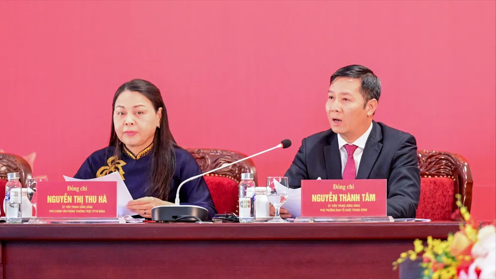 Họp báo quốc tế về Đại hội đại biểu toàn quốc lần thứ XIV của Đảng. Ảnh: ĐỖ TRUNG