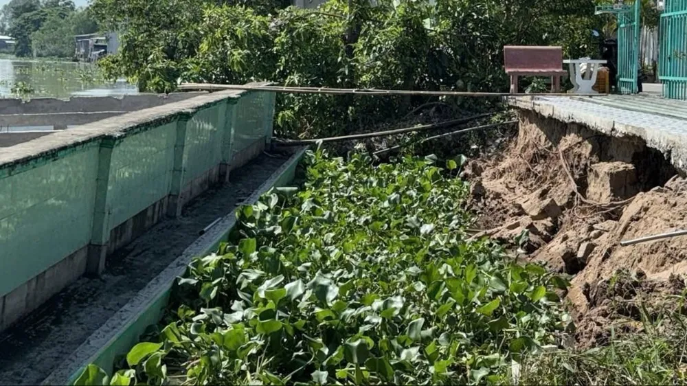 Đồng Tháp: Hơn 2.318 tỷ đồng thực hiện 148 công trình chống sạt lở 