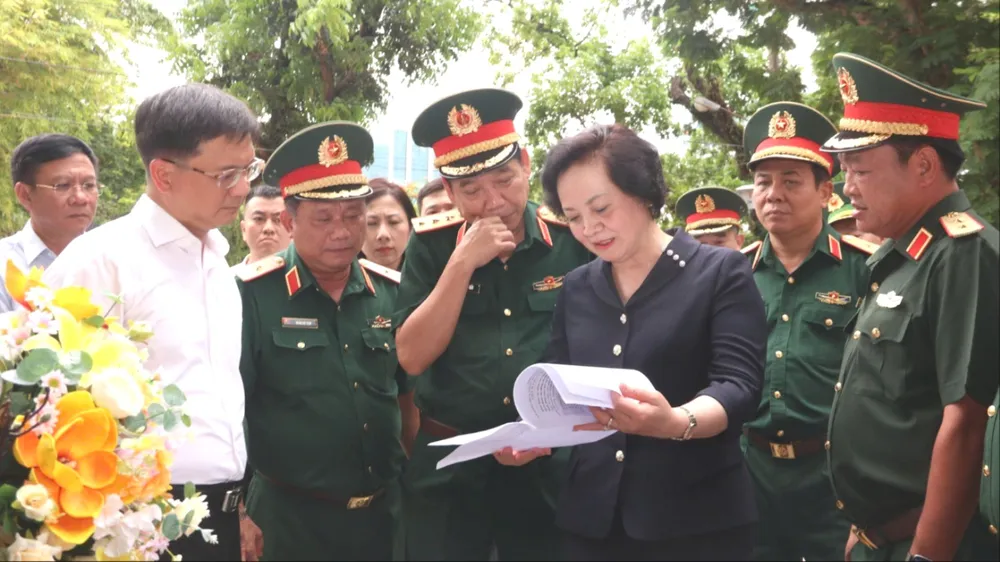 Phó Thủ tướng Phạm Thị Thanh Trà: Phải đặc biệt quan tâm việc xác định thông tin liệt sĩ
