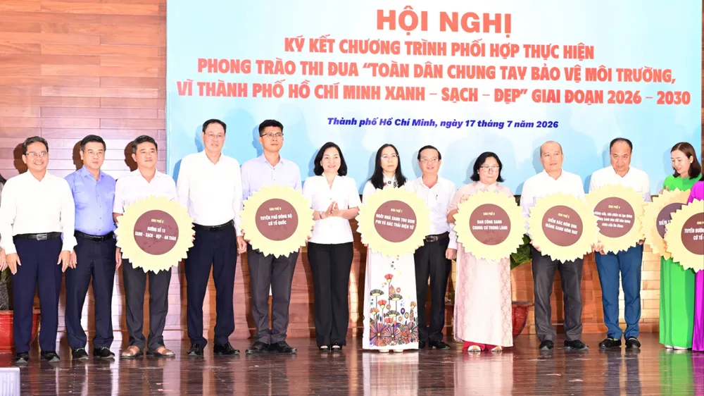 Chung tay bảo vệ môi trường vì TPHCM xanh, sạch, đẹp