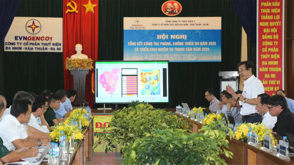 Công ty CP Thủy điện Đa Nhim - Hàm Thuận - Đa Mi chủ động công tác phòng chống thiên tai