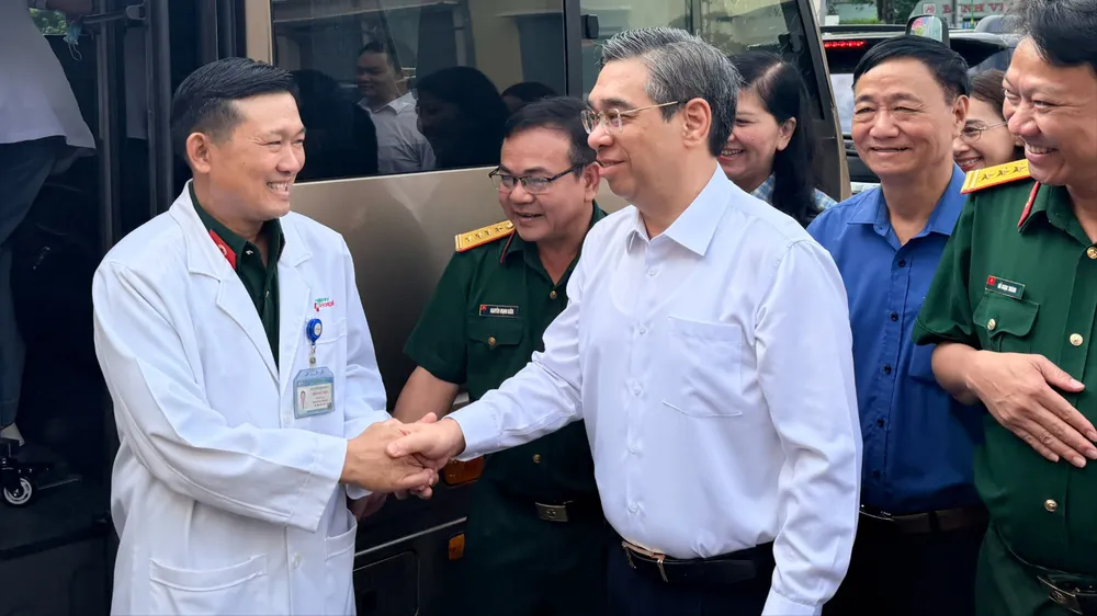 Đồng chí Nguyễn Phước Lộc: Mở rộng chăm sóc sức khỏe gắn với chính sách đền ơn đáp nghĩa, an sinh xã hội