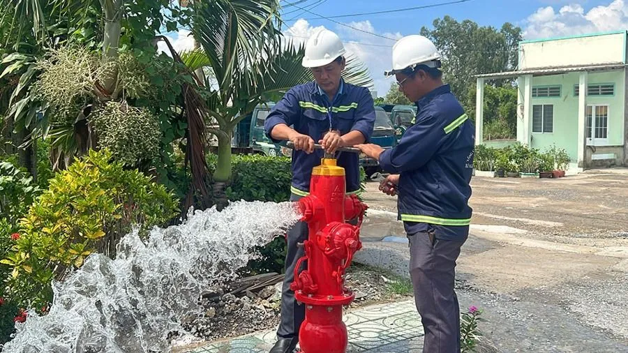 TPHCM phấn đấu duy trì ổn định chất lượng và sản lượng nước. Ảnh: QUỐC HÙNG