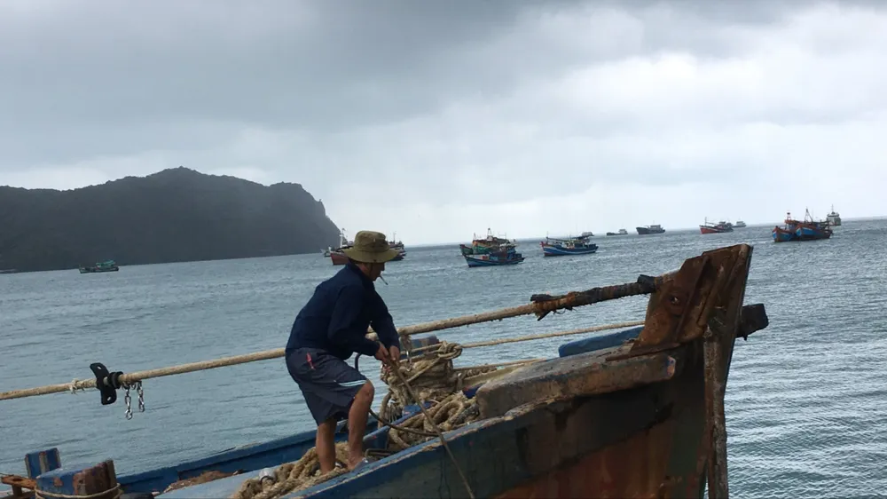 Biển Đông xuất hiện vùng áp thấp
