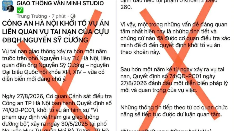 Xử phạt kiểm duyệt viên để lọt văn bản giả mạo lên nhóm Facebook 