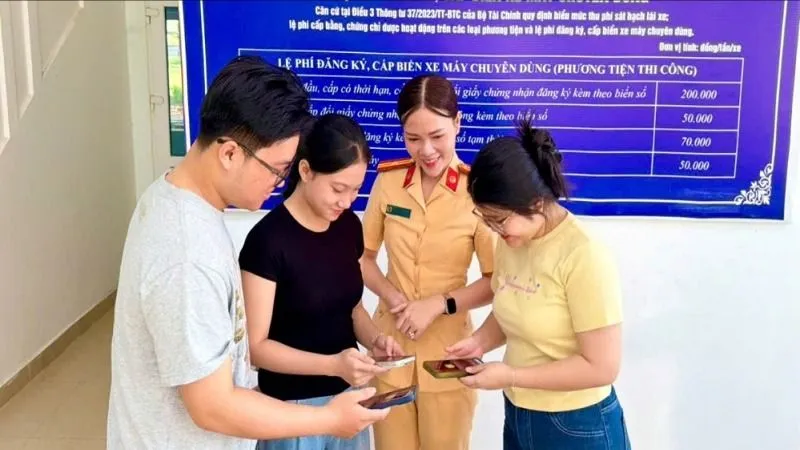 Cảnh sát giao thông TPHCM mở đợt cao điểm làm sạch dữ liệu xe