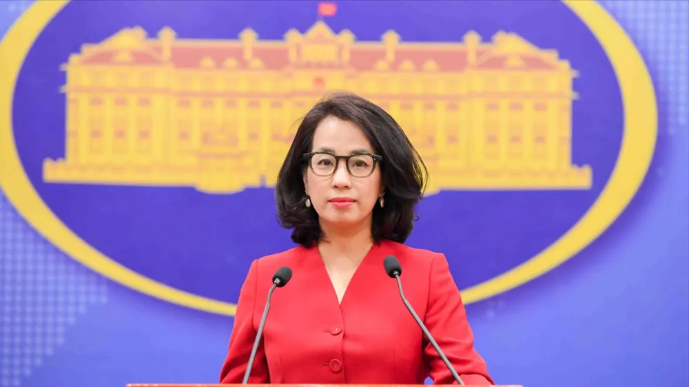 Người phát ngôn Bộ Ngoại giao Phạm Thu Hằng