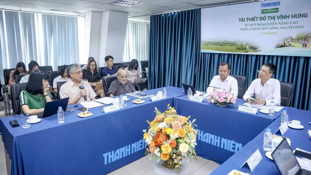 Tọa đàm "Tái thiết đô thị Vĩnh Hưng" hướng tới trung tâm dịch vụ, thương mại hiện đại của Thủ đô