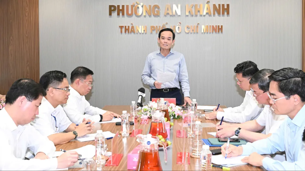 Tập trung đầu tư phát triển phường An Khánh thành đô thị kiểu mẫu