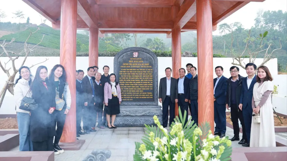 Xếp hạng Di tích quốc gia địa điểm làm việc của NXB Sự thật tại xóm Cây Hồng 