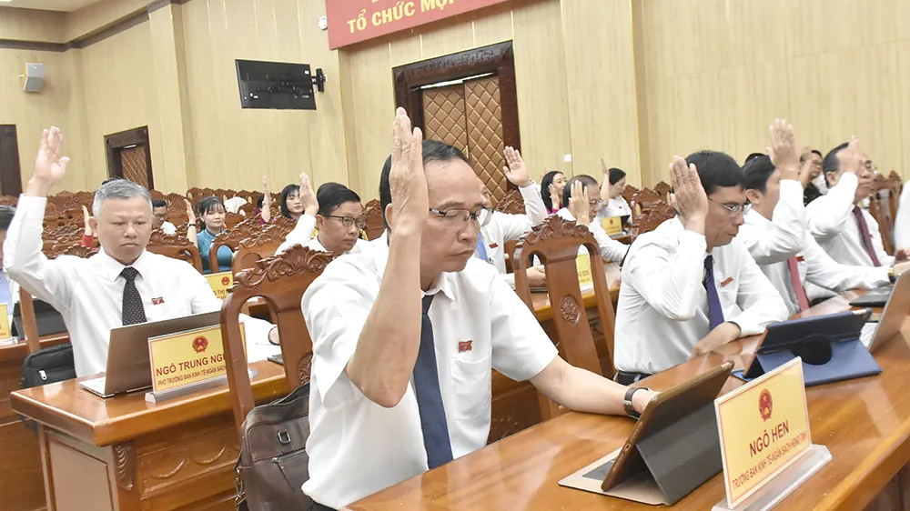  An Giang: Thông qua các nghị quyết thúc đẩy phát triển kinh tế - xã hội của tỉnh