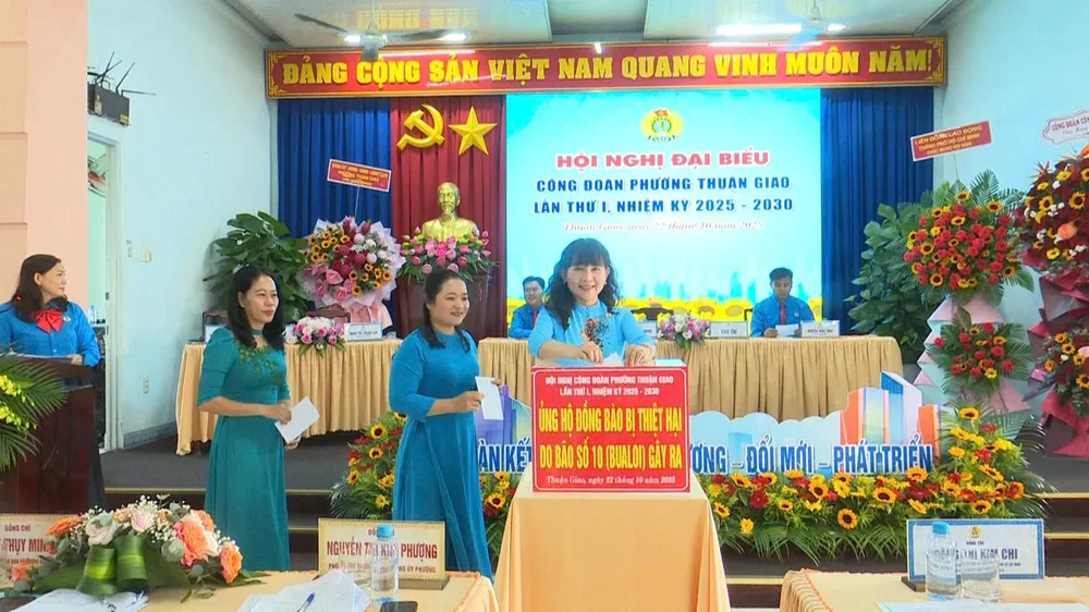 Nhiều hoạt động chăm lo cho đoàn viên, người lao động