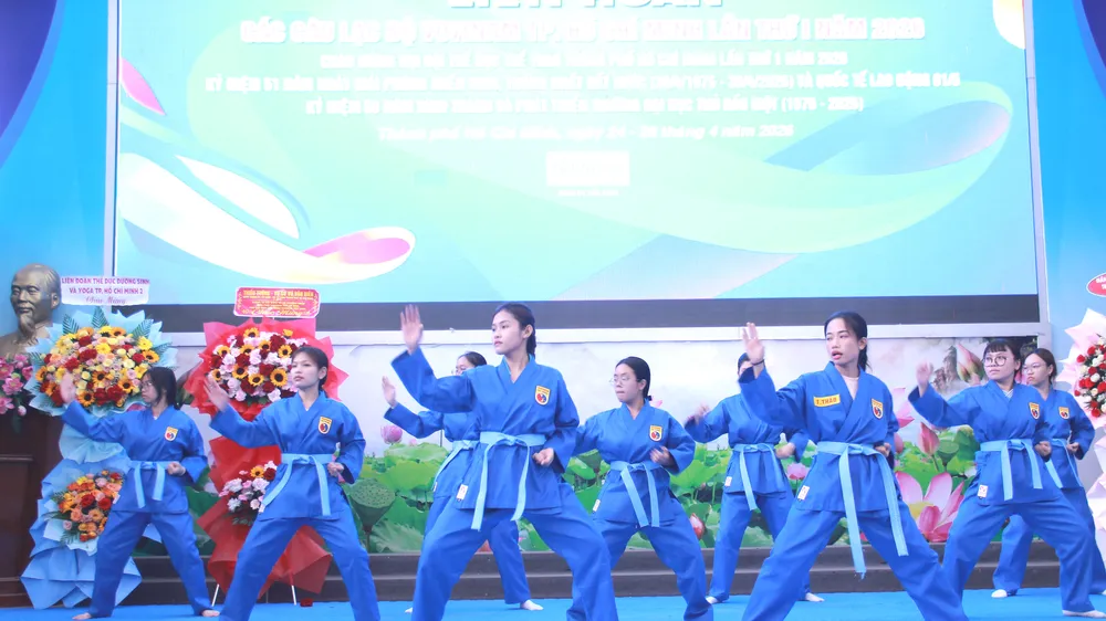 Lan tỏa bản sắc Việt Võ Đạo qua Liên hoan CLB Vovinam TPHCM lần thứ I