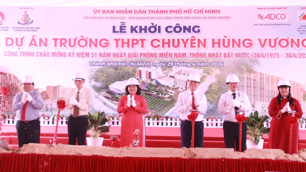 750 tỷ đồng xây mới Trường THPT chuyên Hùng Vương