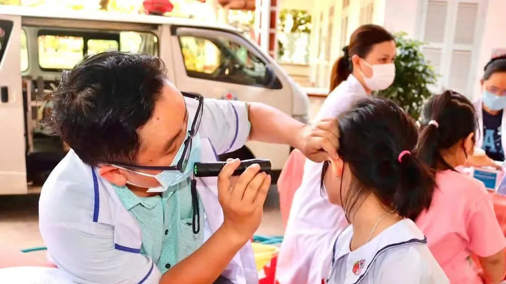 Còn hơn 57.000 học sinh TPHCM chưa khám sức khỏe miễn phí