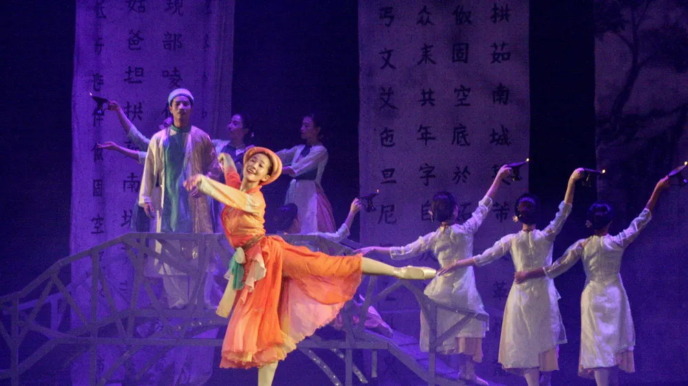 Vở múa "Ballet Kiều". Ảnh: THÚY BÌNH