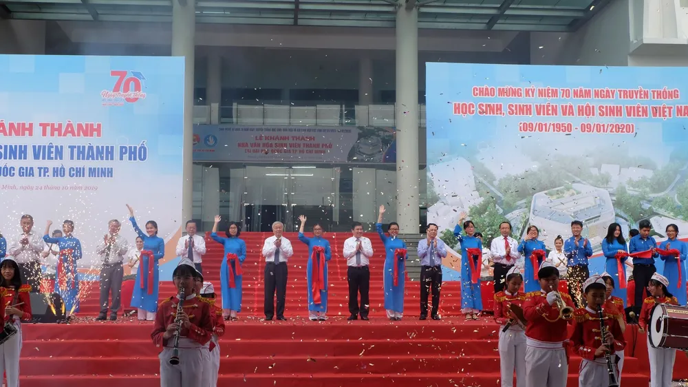 Nhà Văn hóa sinh viên TP chính thức đưa vào hoạt động