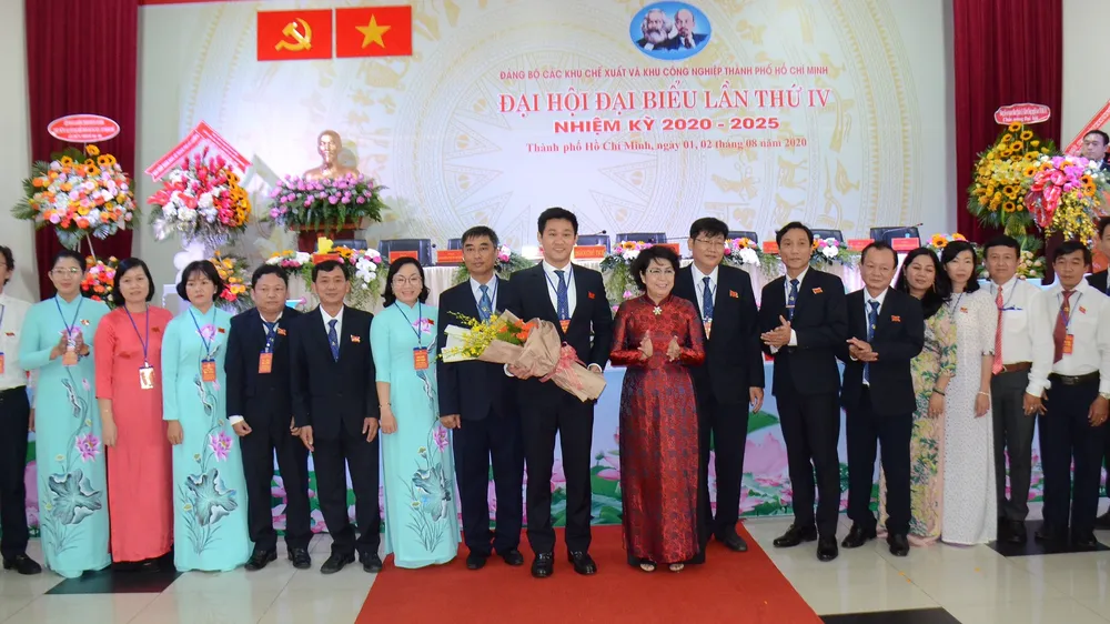 Đồng chí Hứa Quốc Hưng tái đắc cử Bí thư Đảng ủy các KCX-KCN TP