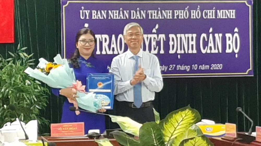 Bà Phạm Thị Thúy Hằng làm Phó Chủ tịch UBND quận 3