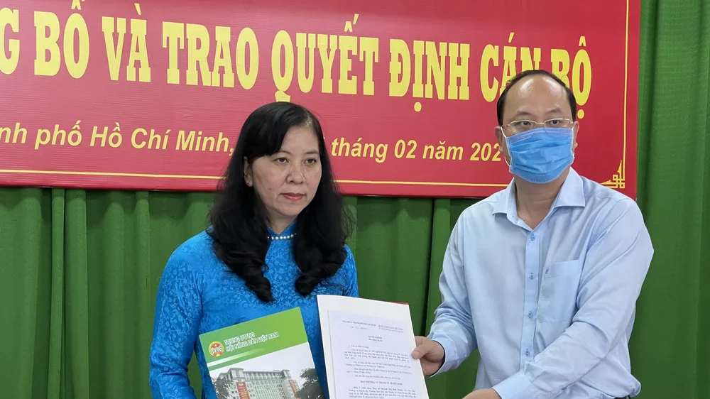 Bà Huỳnh Thị Kim Xuyến giữ chức Phó Chủ tịch Hội Nông dân TPHCM