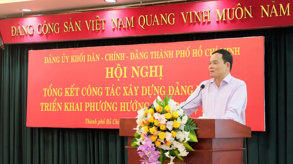 Đảng ủy Khối Dân - Chính - Đảng tổng kết công tác xây dựng Đảng năm 2020