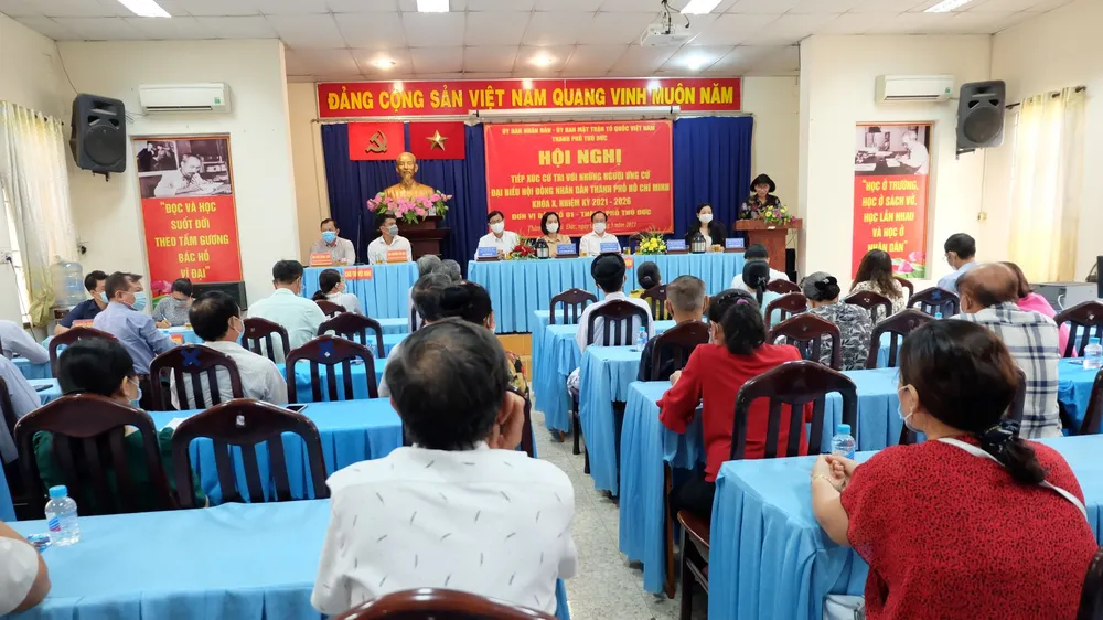 Cử tri kỳ vọng, ở cương vị nào, các ứng cử viên cũng thực hiện lời hứa của mình với người dân