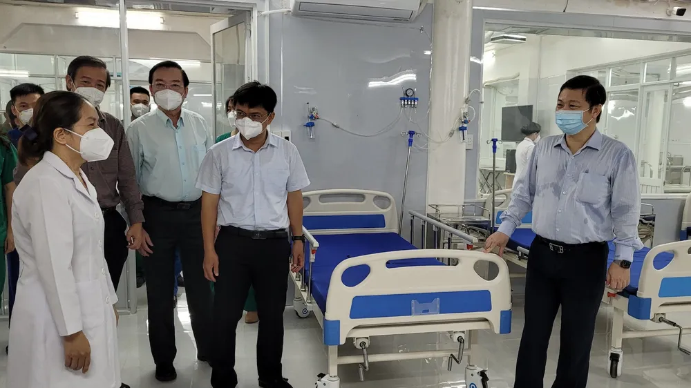 Quận 5 đưa bệnh viện thu dung điều trị Covid-19 với 120 giường bệnh vào hoạt động