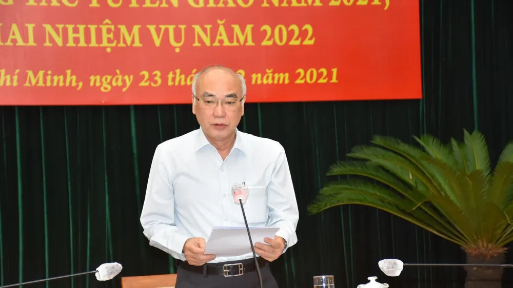Trưởng Ban Tuyên giáo Thành ủy TPHCM Phan Nguyễn Như Khuê: Dịch bệnh cho TPHCM nhiều bài học quý trong tuyên truyền