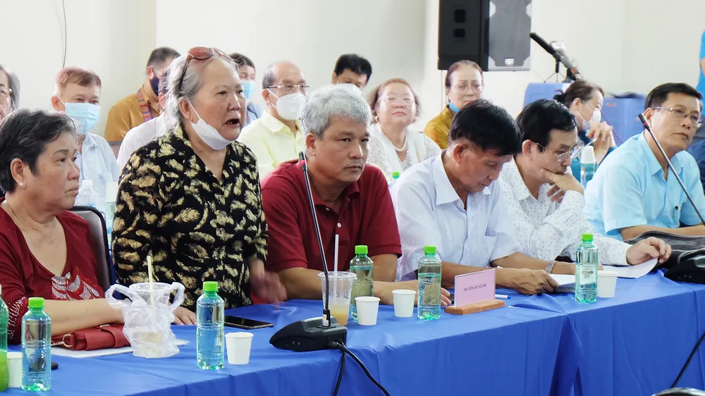  Thanh tra Chính phủ đối thoại với người dân liên quan đến Khu đô thị mới Thủ Thiêm