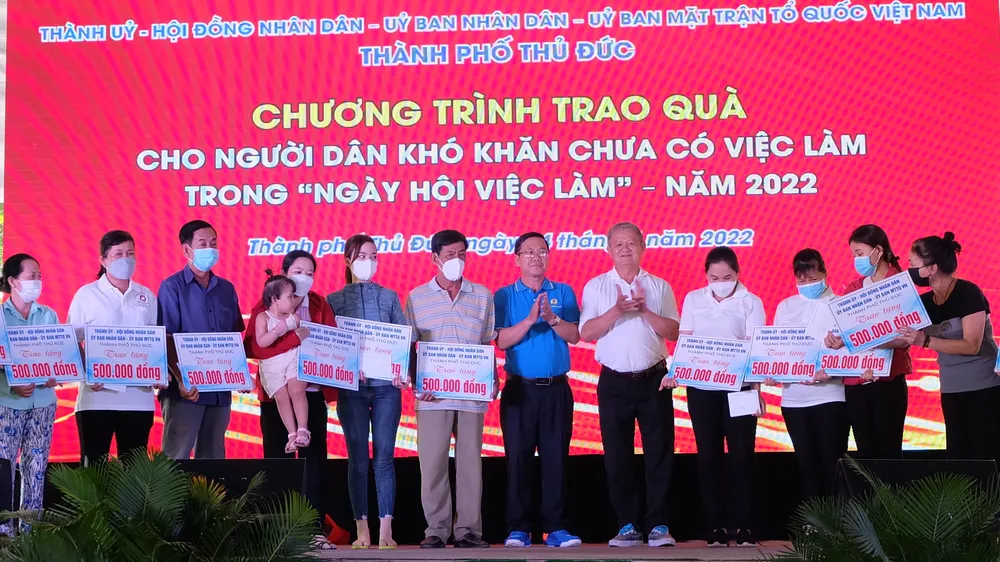 Hơn 700 người lao động tham gia Ngày hội việc làm tại TP Thủ Đức