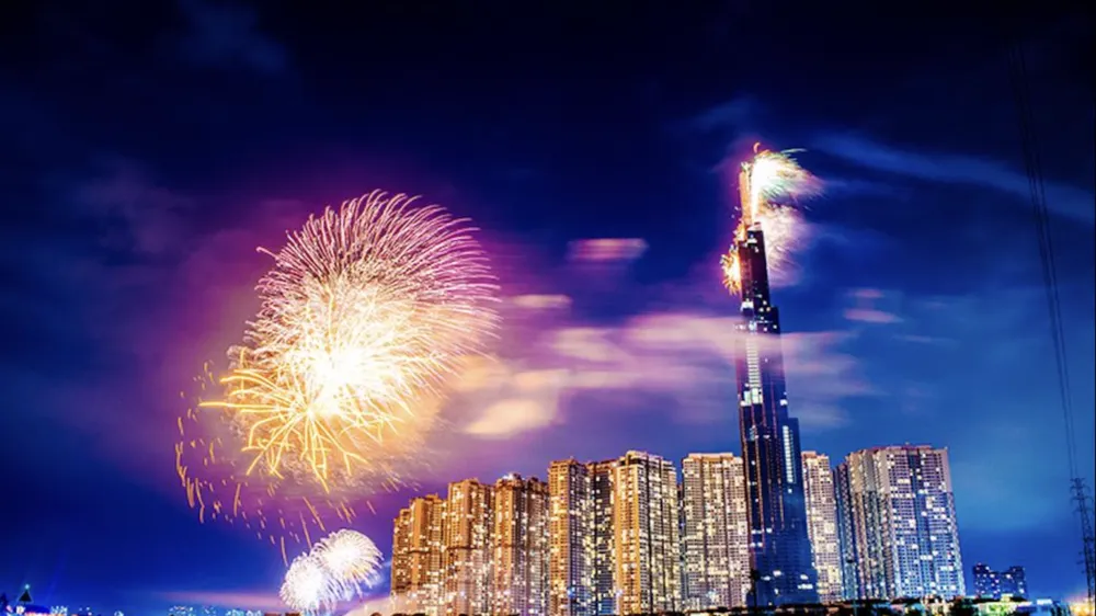 Tết Dương lịch 2023, TPHCM bắn pháo hoa ở 2 địa điểm