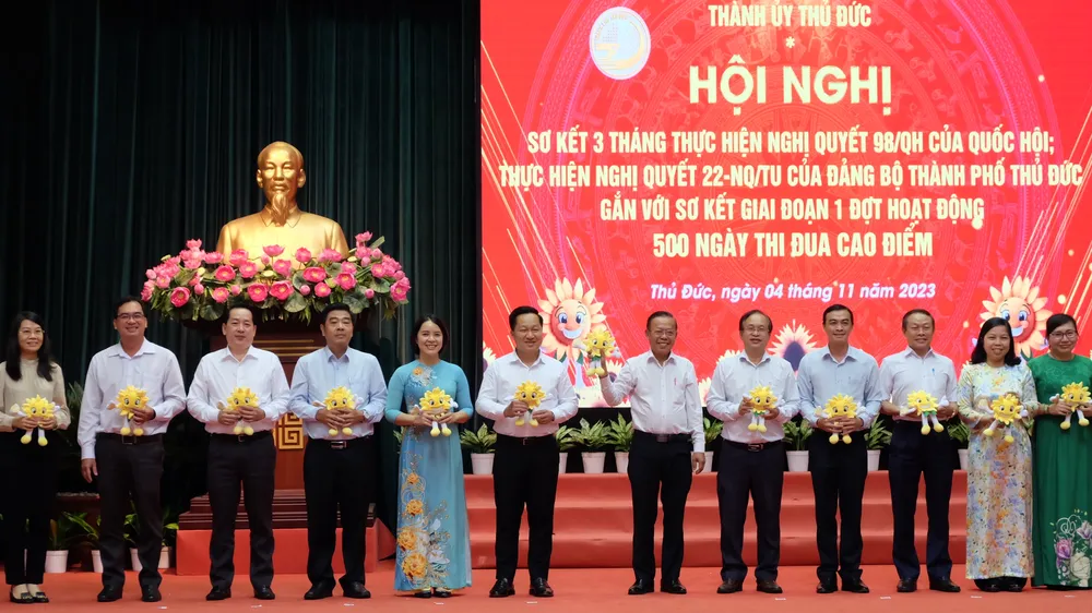 TP Thủ Đức tiếp nhận 366 công trình thi đua