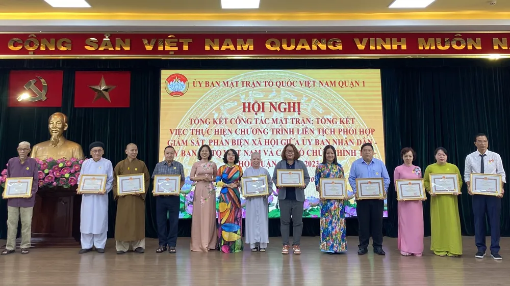 Quận 1 tập trung nâng cao chất lượng tiếp xúc, đối thoại với nhân dân