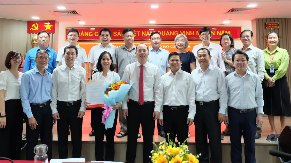 Đồng chí Diệp Hồng Di làm Phó Bí thư Thường trực Đảng ủy Saigon Co.op