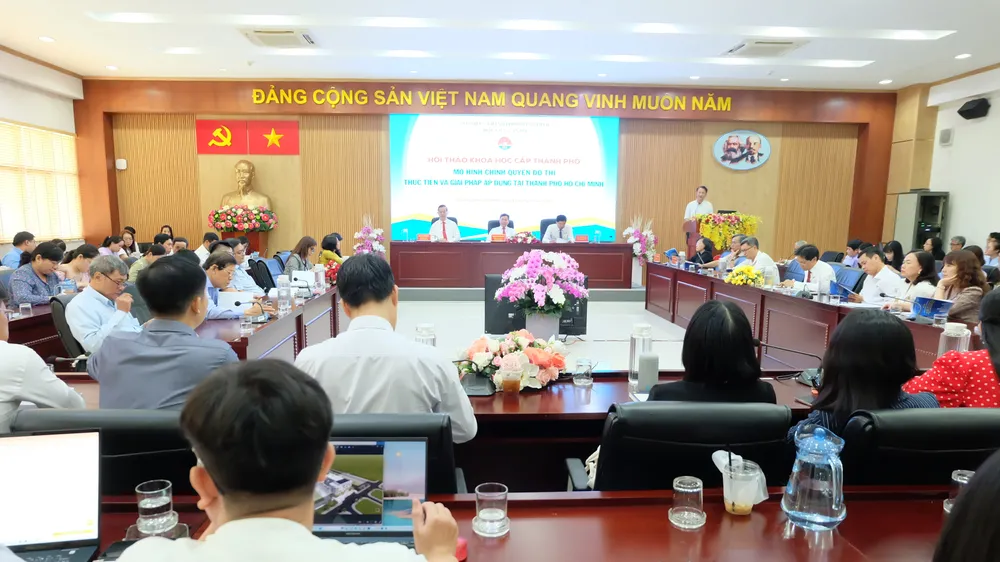 Đề xuất mô hình Chủ tịch UBND TPHCM là thị trưởng
