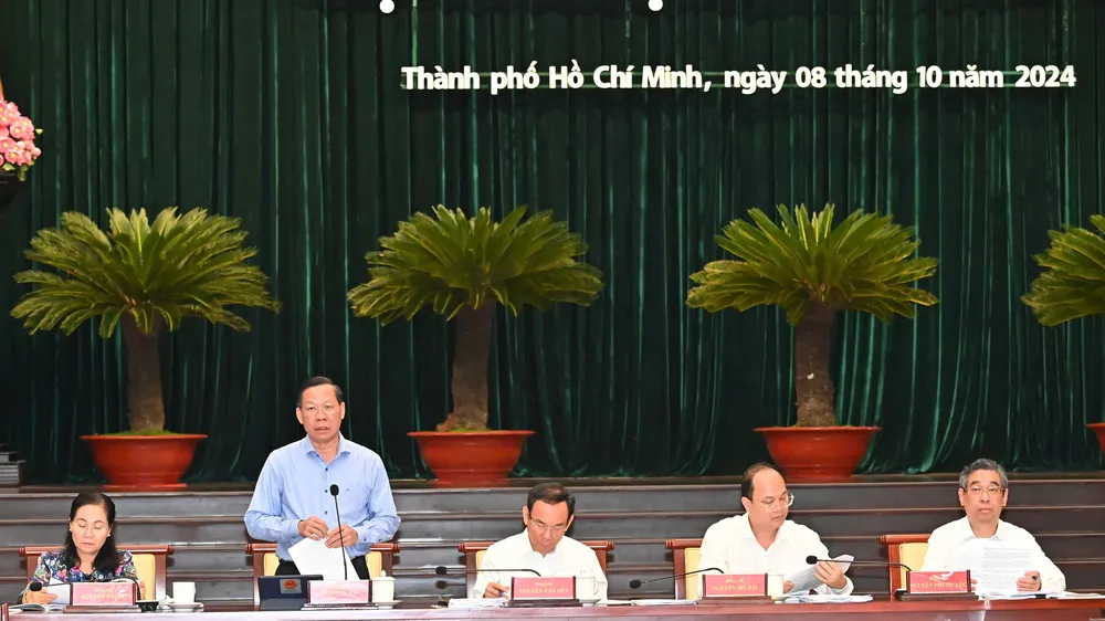 Chủ tịch UBND TPHCM nêu 5 nhóm dự án giải ngân đầu tư công