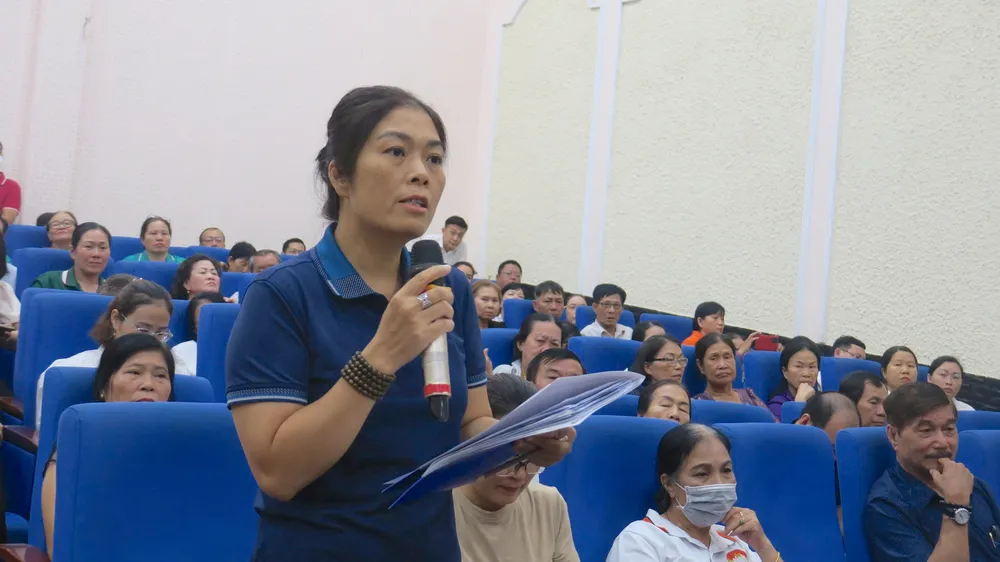 Cử tri TP Thủ Đức ủng hộ việc tinh gọn bộ máy 