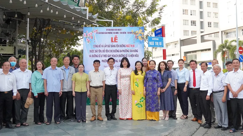 Tuyến đường mang tên Mẹ Việt Nam Anh hùng Ngô Thị Bì