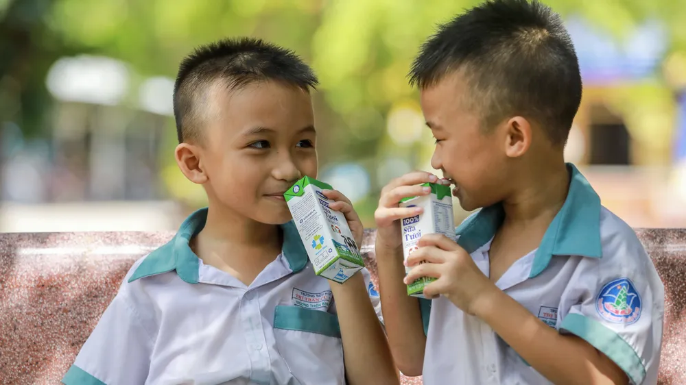 TPHCM đưa chương trình sữa học đường vào dự thảo Văn kiện Đại hội XII