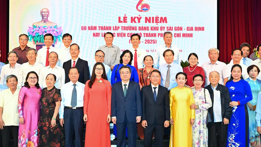 Học viện Cán bộ TPHCM tự hào 60 năm hình thành và phát triển