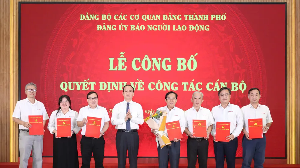Chuẩn y nhân sự Đảng ủy Báo Người Lao Động nhiệm kỳ 2025 - 2030