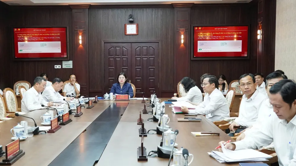 Tập trung đột phá công tác cán bộ đáp ứng yêu cầu của kỷ nguyên mới