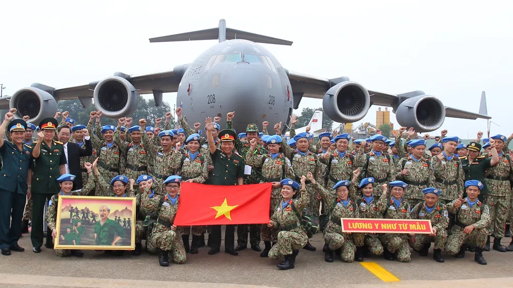 Bệnh viện dã chiến cấp 2.1 xuất quân lên đường tới Nam Sudan