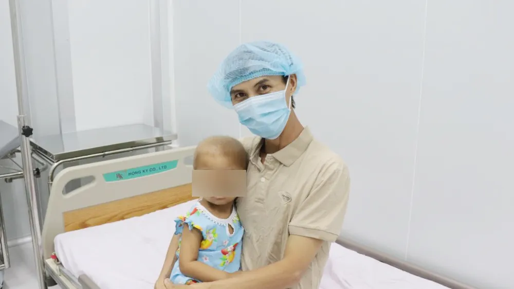 Bệnh nhi ổn định tốt và xuất viện sớm hơn dự kiến kế hoạch ban đầu